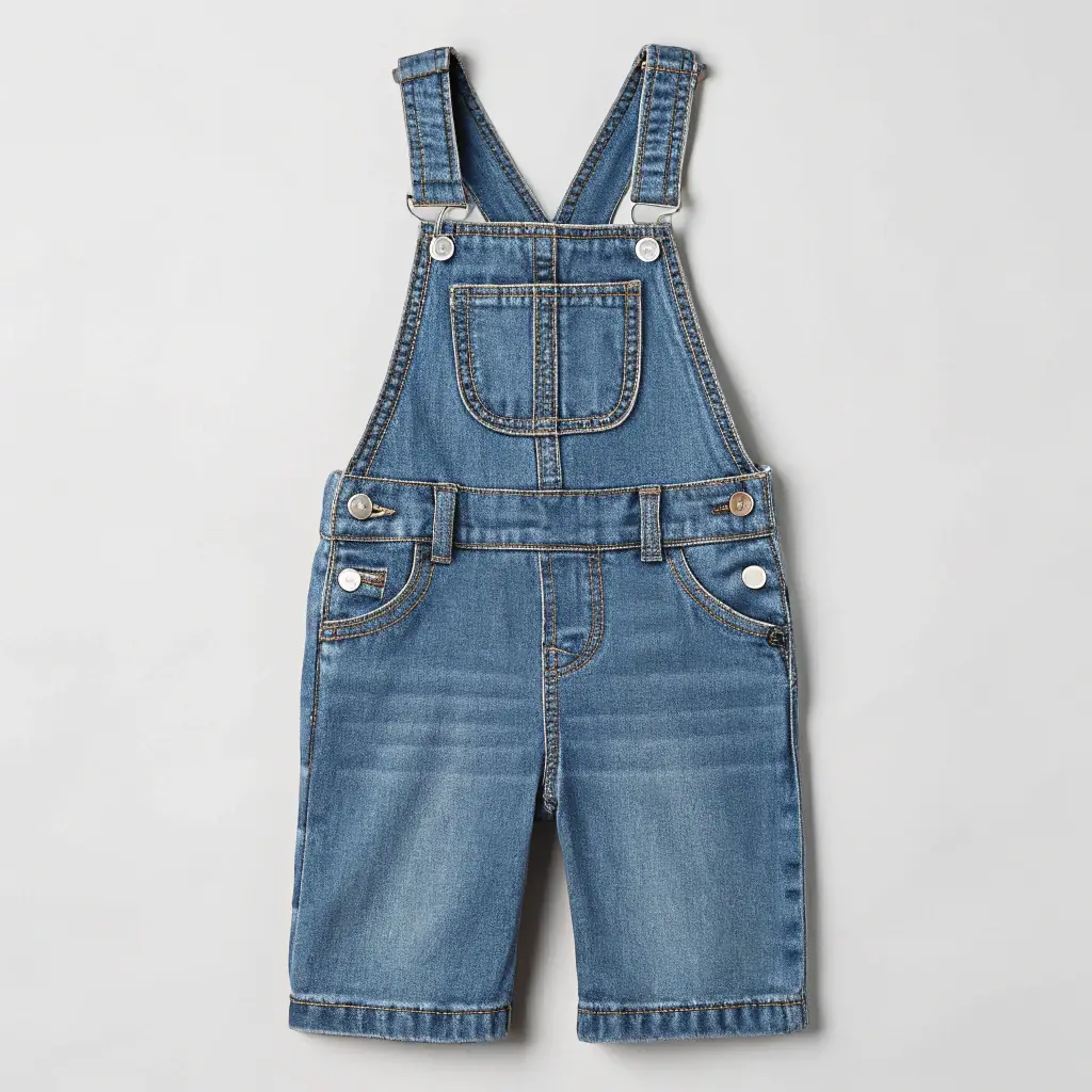 Kids' Denim Overalls